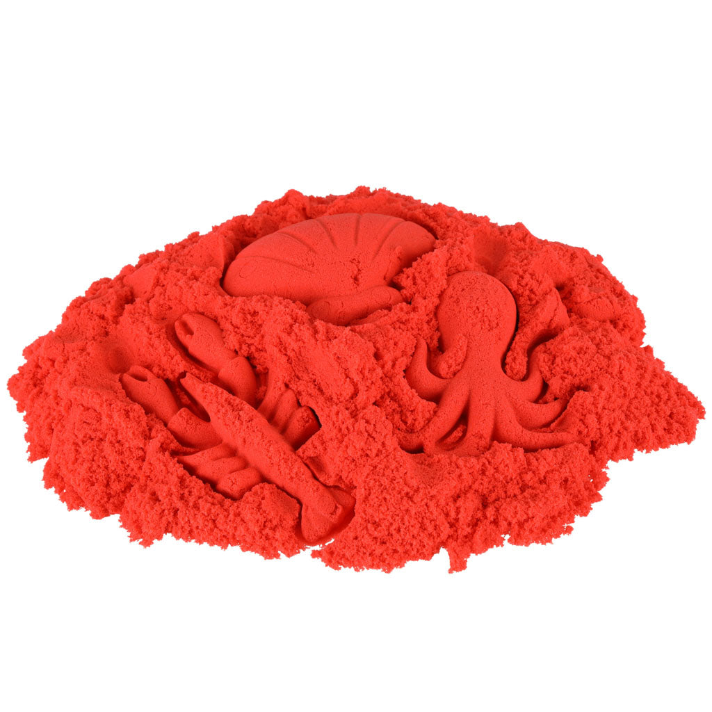 Kinetic Sand 1kg In A Bag Red
