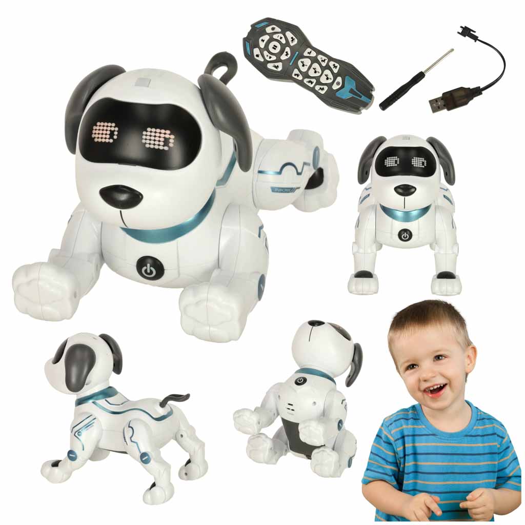 Rc Dog Robot na diaľkové ovládanie Skoky Prechádzky