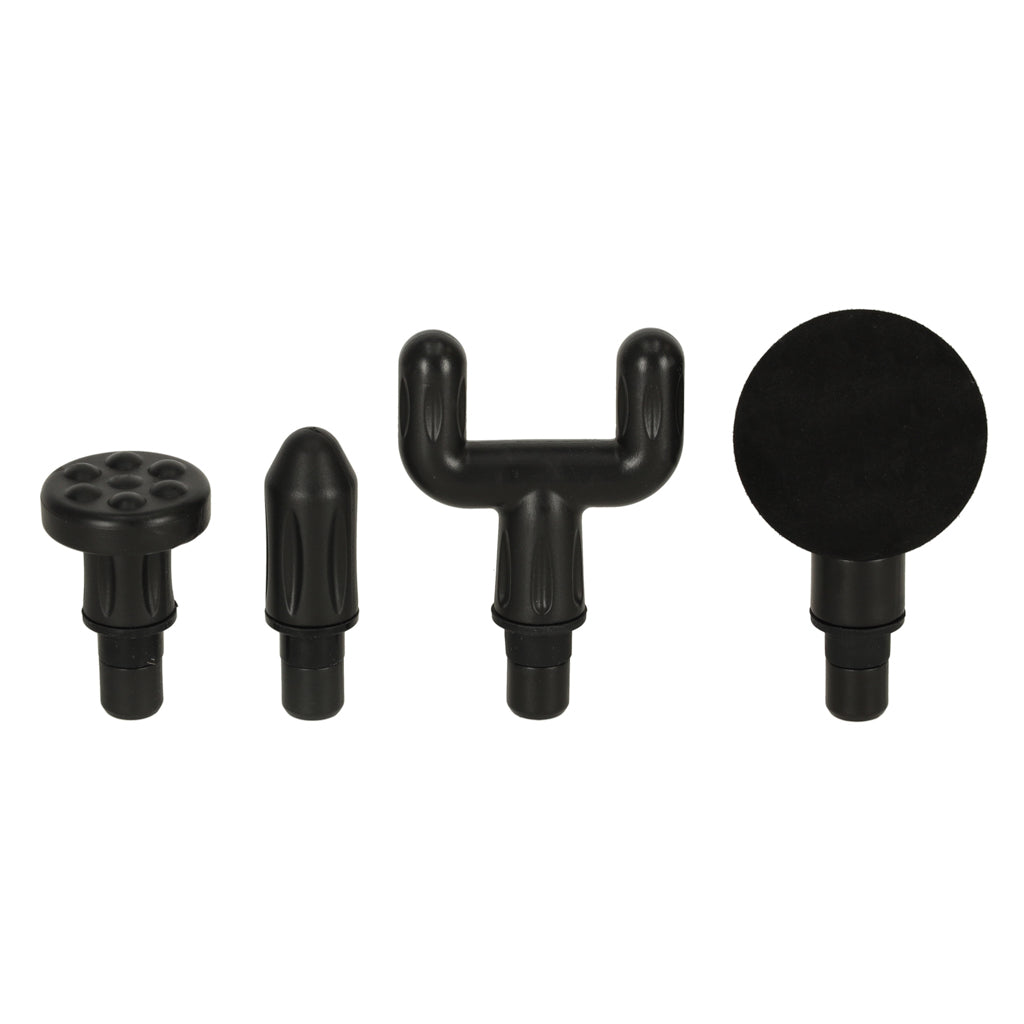 Massage Gun Massager 4 Ends Black