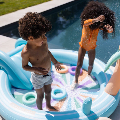 Swim Essentials Play Pool – Vícebarevné – Jasné vlny