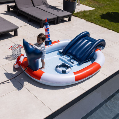 Swim Essentials Spielbecken – Mehrfarbig – Ozeanstreifen