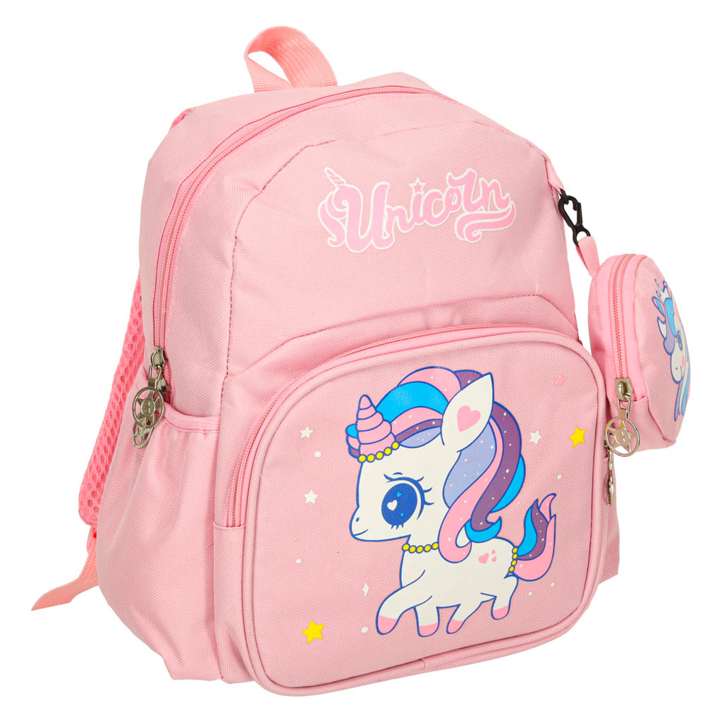 Backpack Kindergarten School Unicorn Leanaí 30x14x23cm