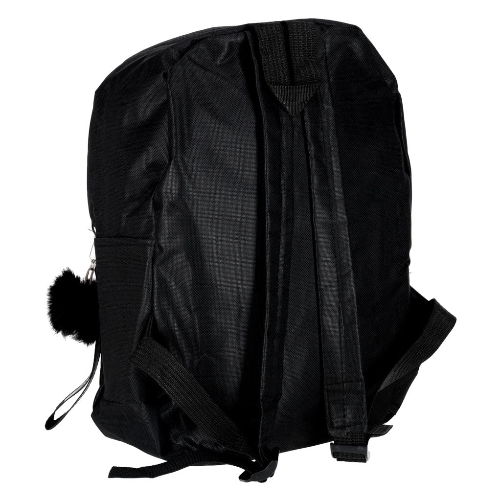 Youth Single Compartment School Backpack Black