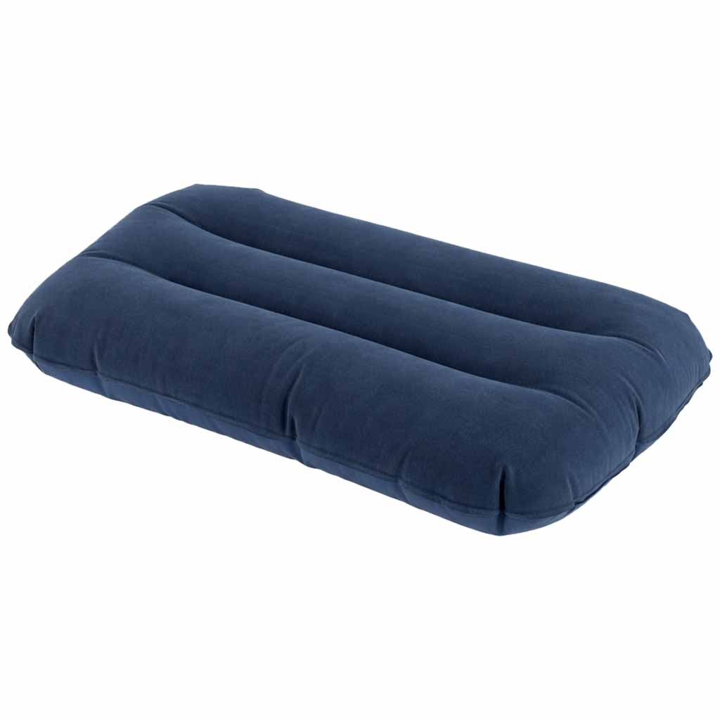 Bestway 67121 Coussin gonflable de voyage en velours bleu marine