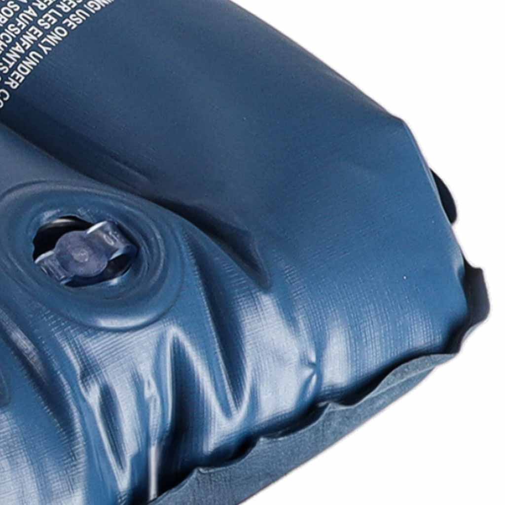 Bestway 67121 Coussin gonflable de voyage en velours bleu marine