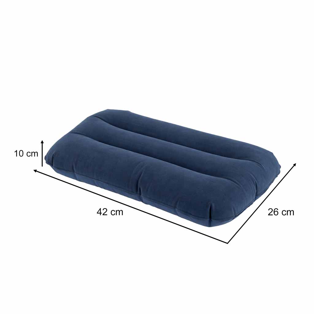 Bestway 67121 Cestovní nafukovací velurový polštářek Navy Blue