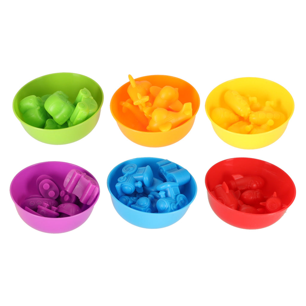 Educational Vehicles Learning To Count Montessori 36el.
