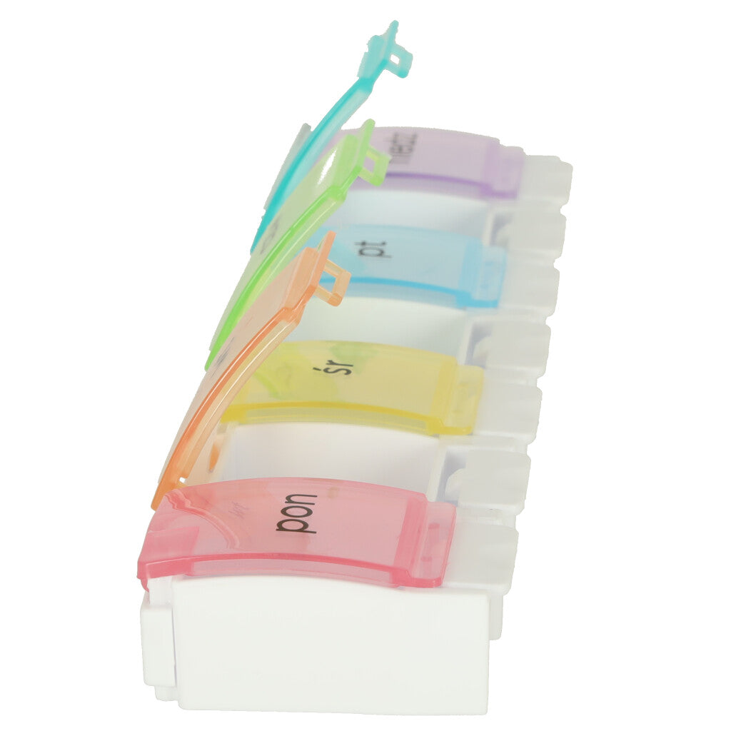 Container Organizator Pentru Pastile Medicamente Săptămânal 7 Zile En