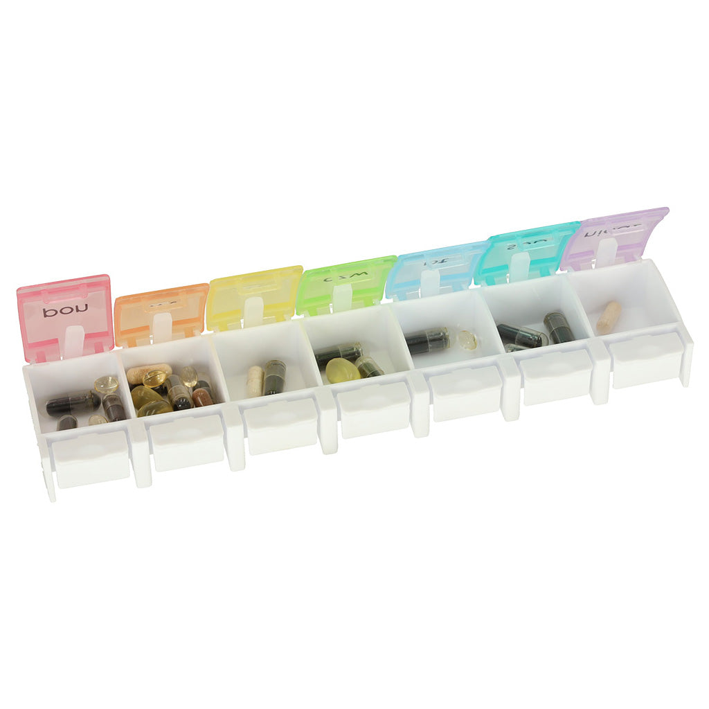 Container Organizator Pentru Pastile Medicamente Săptămânal 7 Zile En