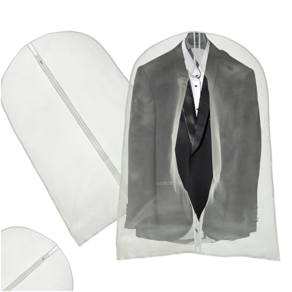 Housse de vêtements costume vêtements vêtements transparent 60 X 100 Cm