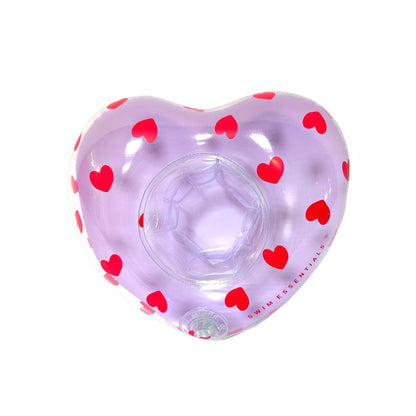 Swim Essentials Pool kopholder - Lila - Hjerte