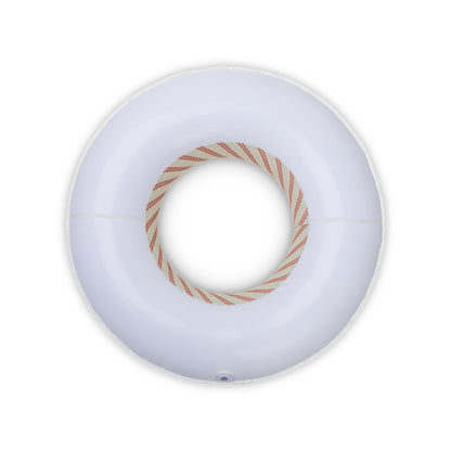 Swim Essentials Premium Swim Ring - Rød/beige - Saint Tropez - Ø 120 Cm
