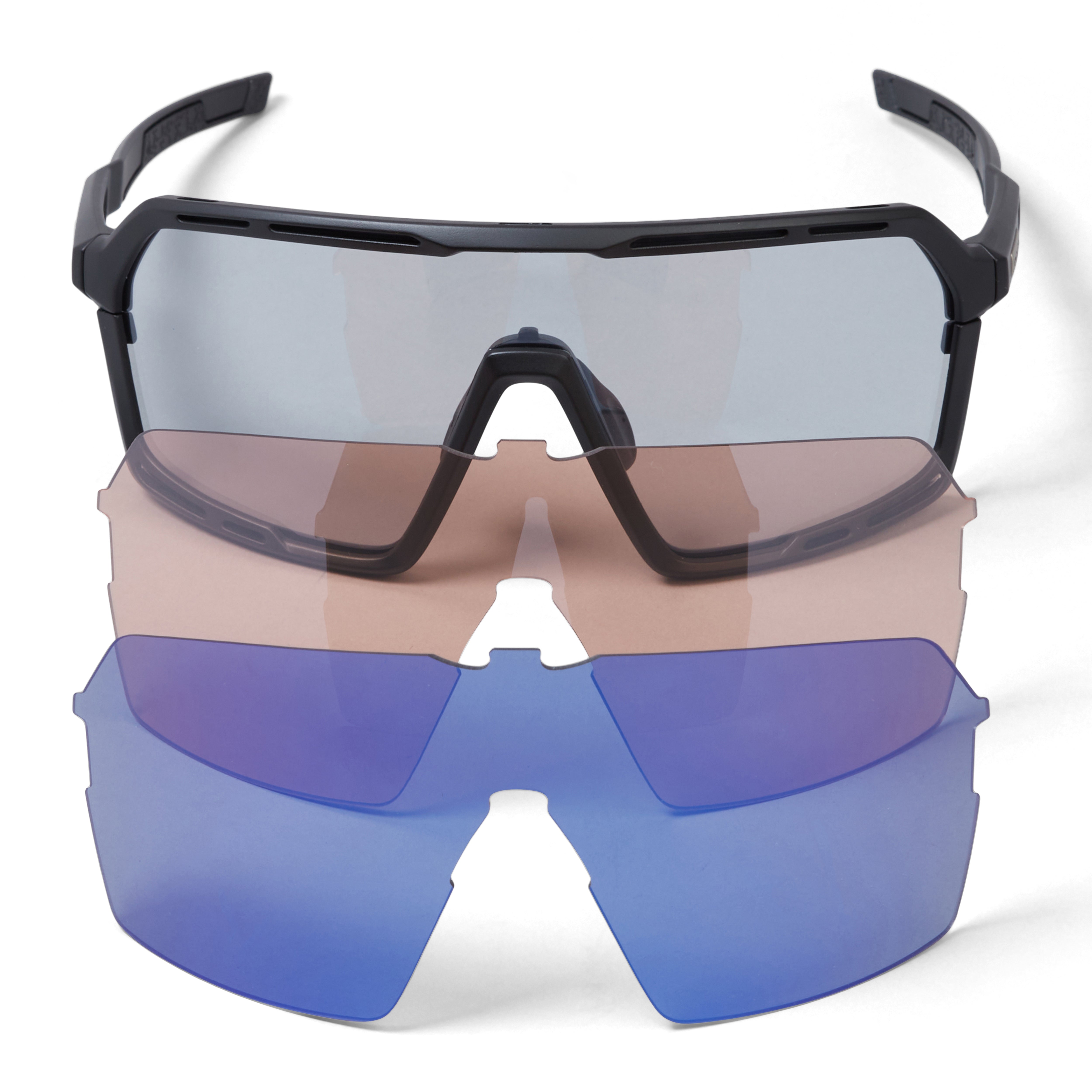 Endura Pro Sl Glasses Set Photochromic Matt Black ONESZ