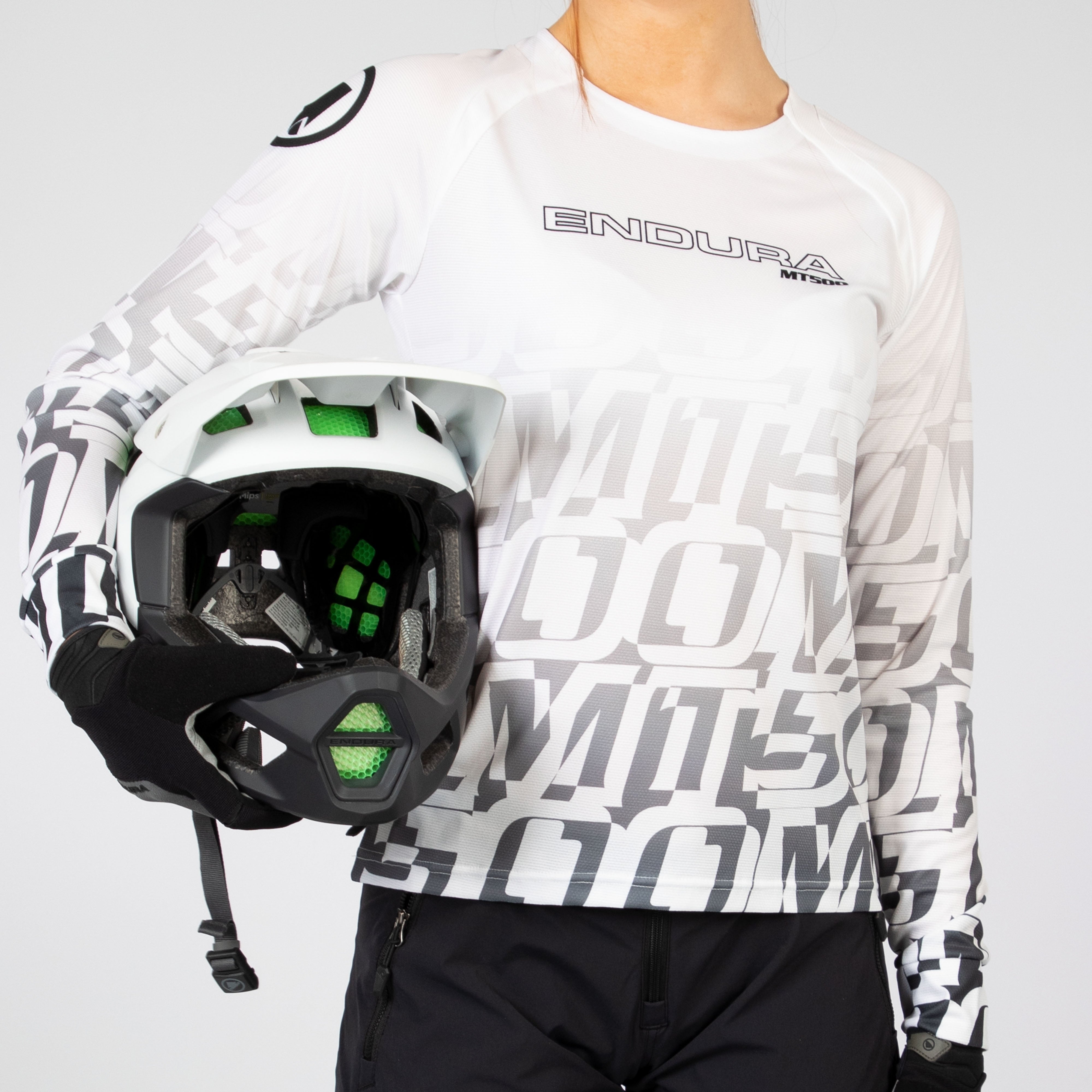 Endura Mt500 Full Face Mips® Helmet White