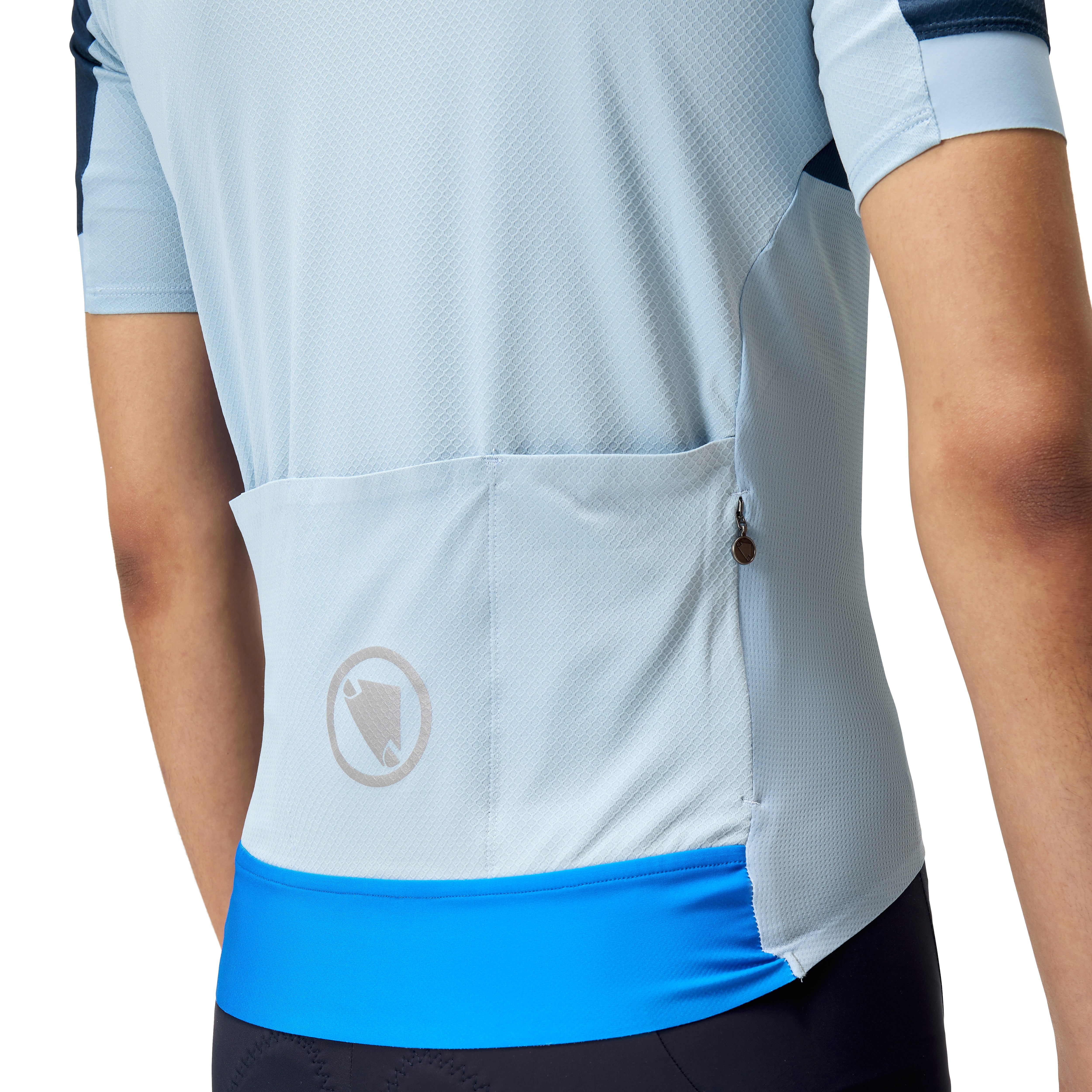 Endura Fs260 Print S/s Jersey Ink Blue