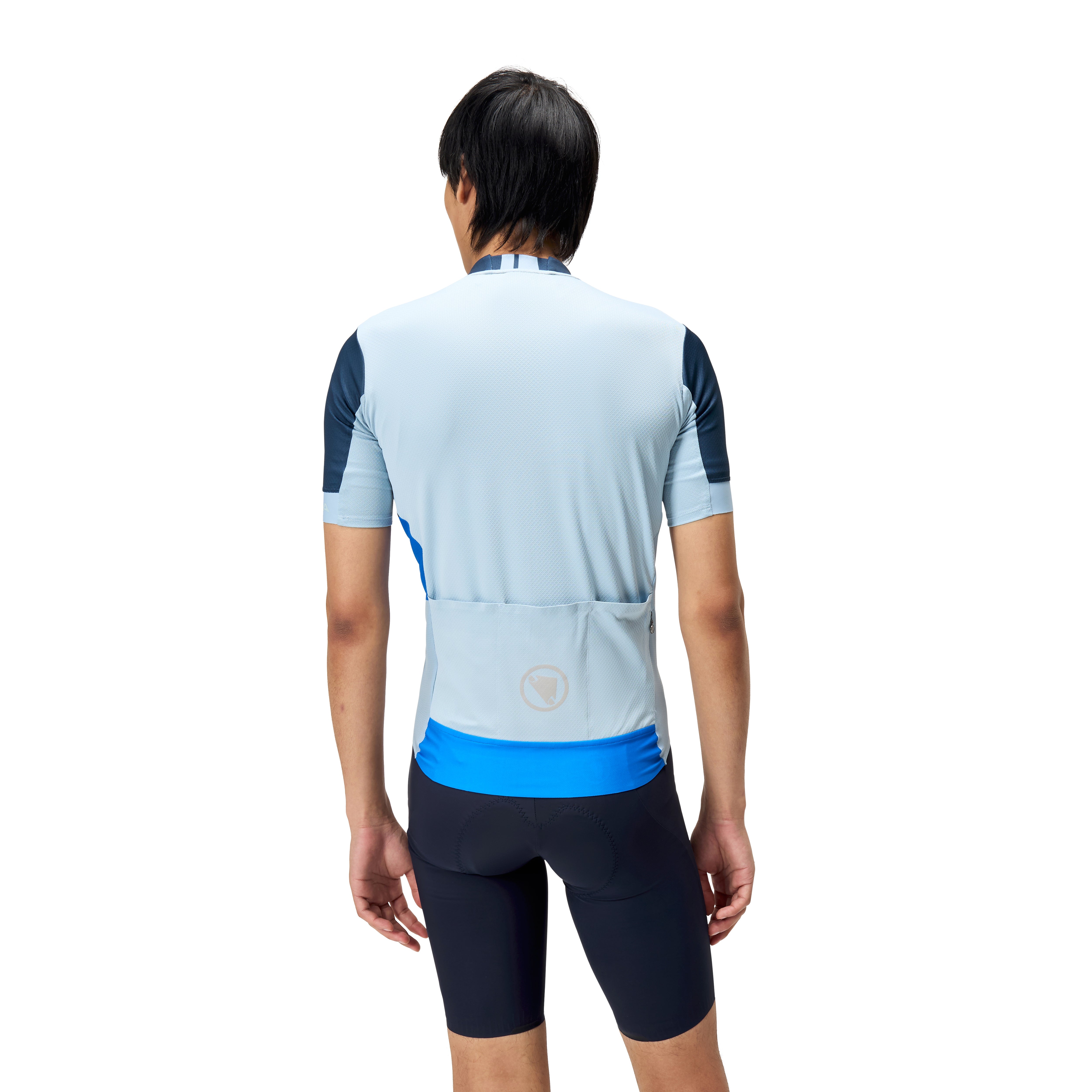 Endura Fs260 Print S/s Jersey Ink Blue