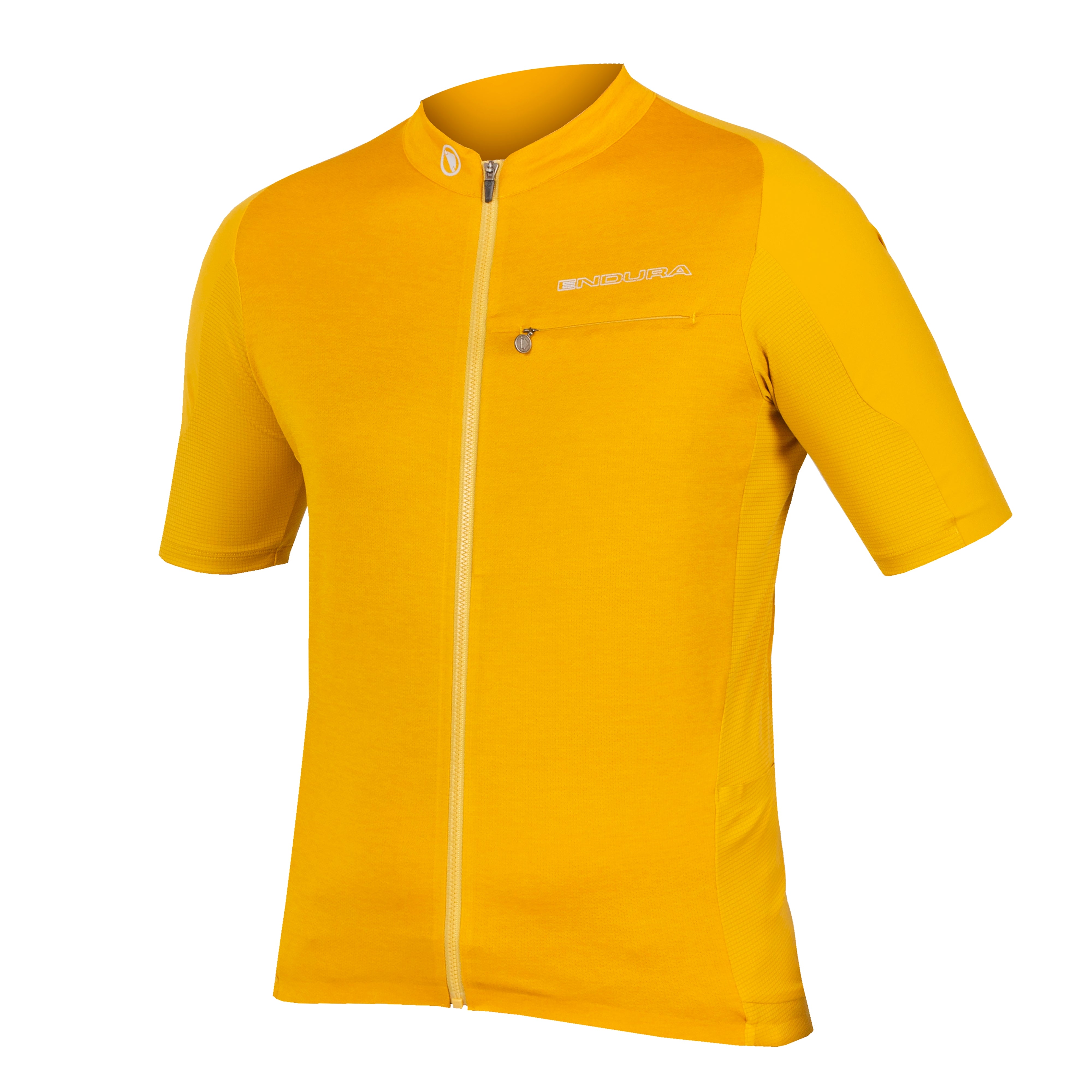 Endura Gv500 Reiver S/s Jersey Yellow Mustard