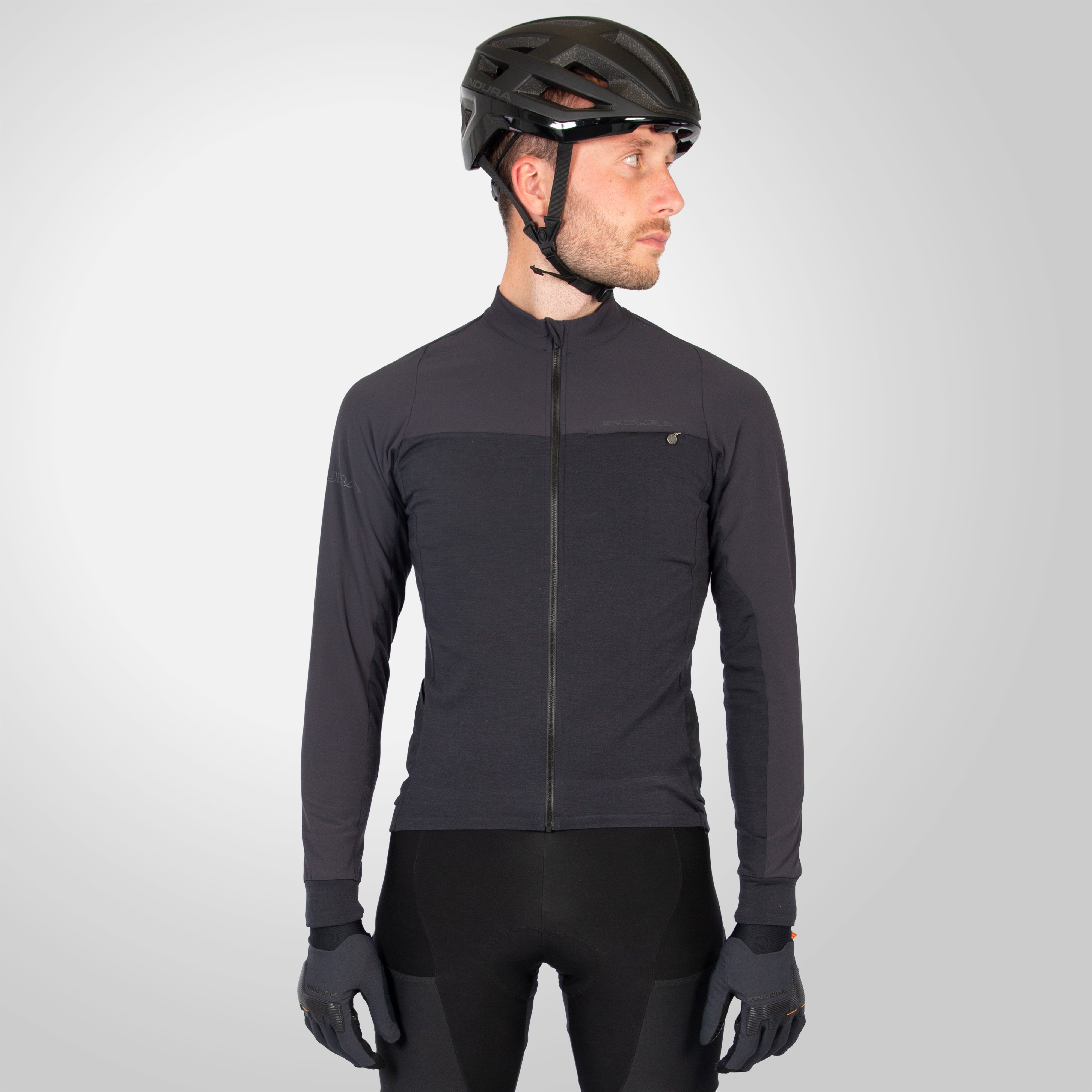 Endura Gv500 L/s Jersey Black