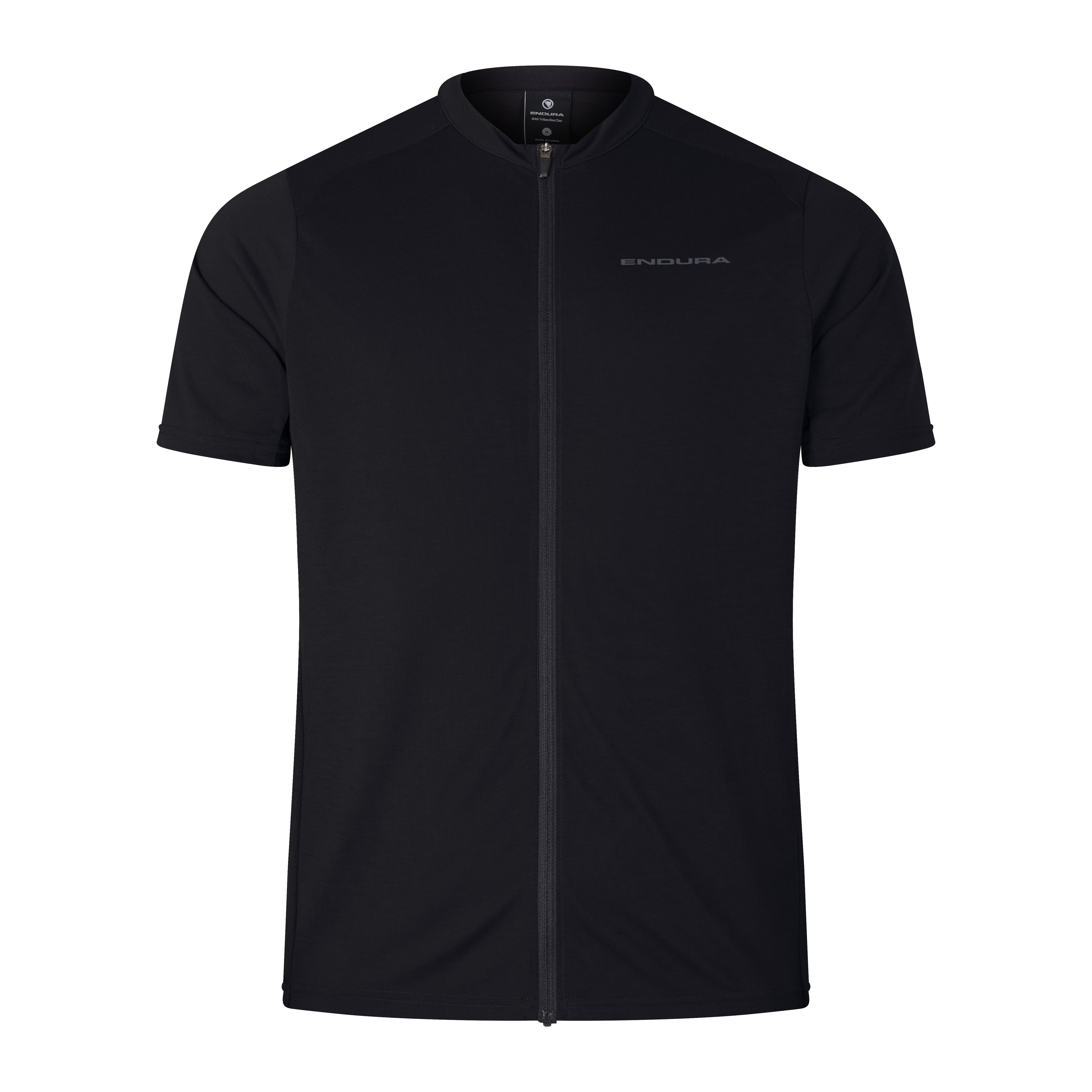 Endura Loop S/s Zipped Jersey Black