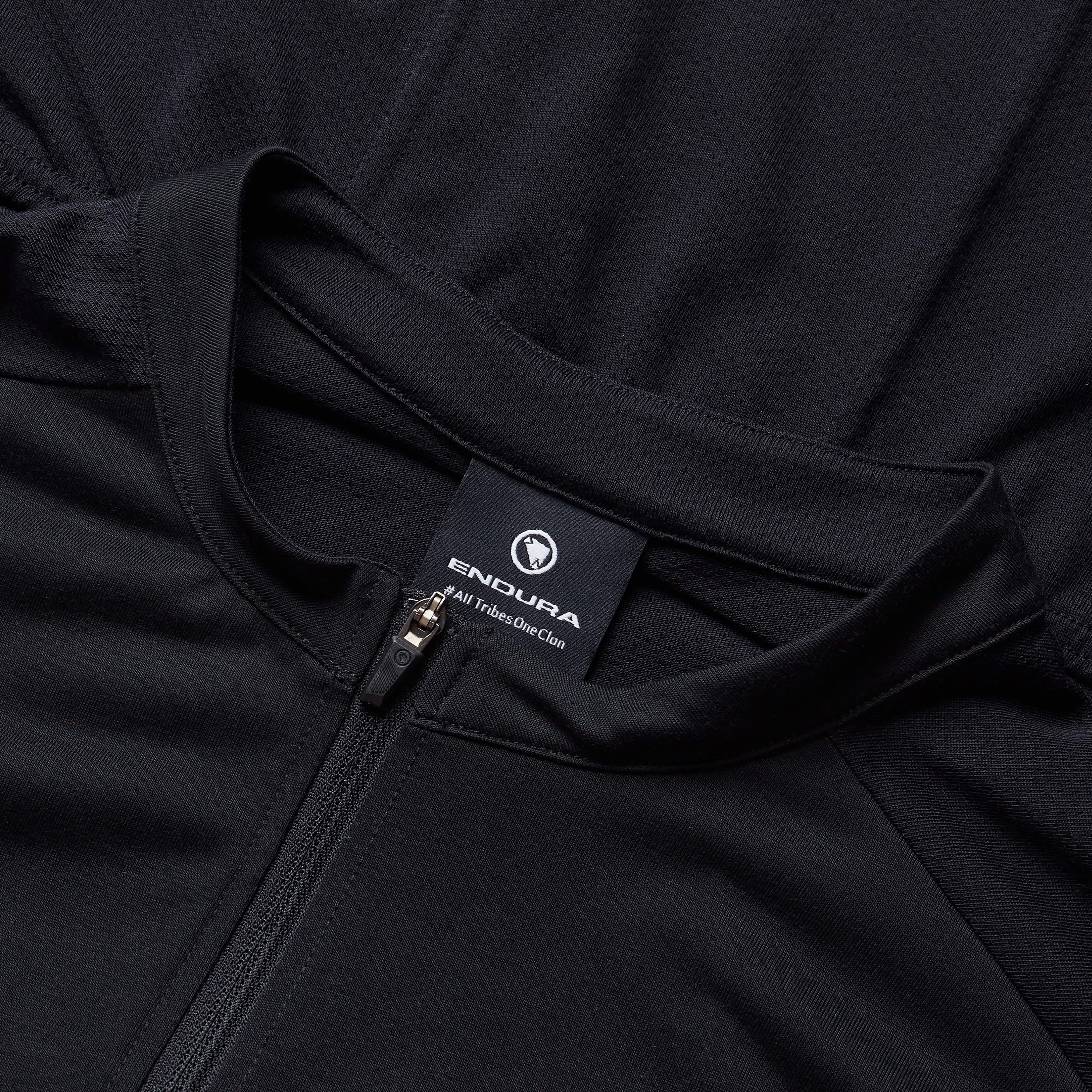 Endura Loop S/s Zipped Jersey Black
