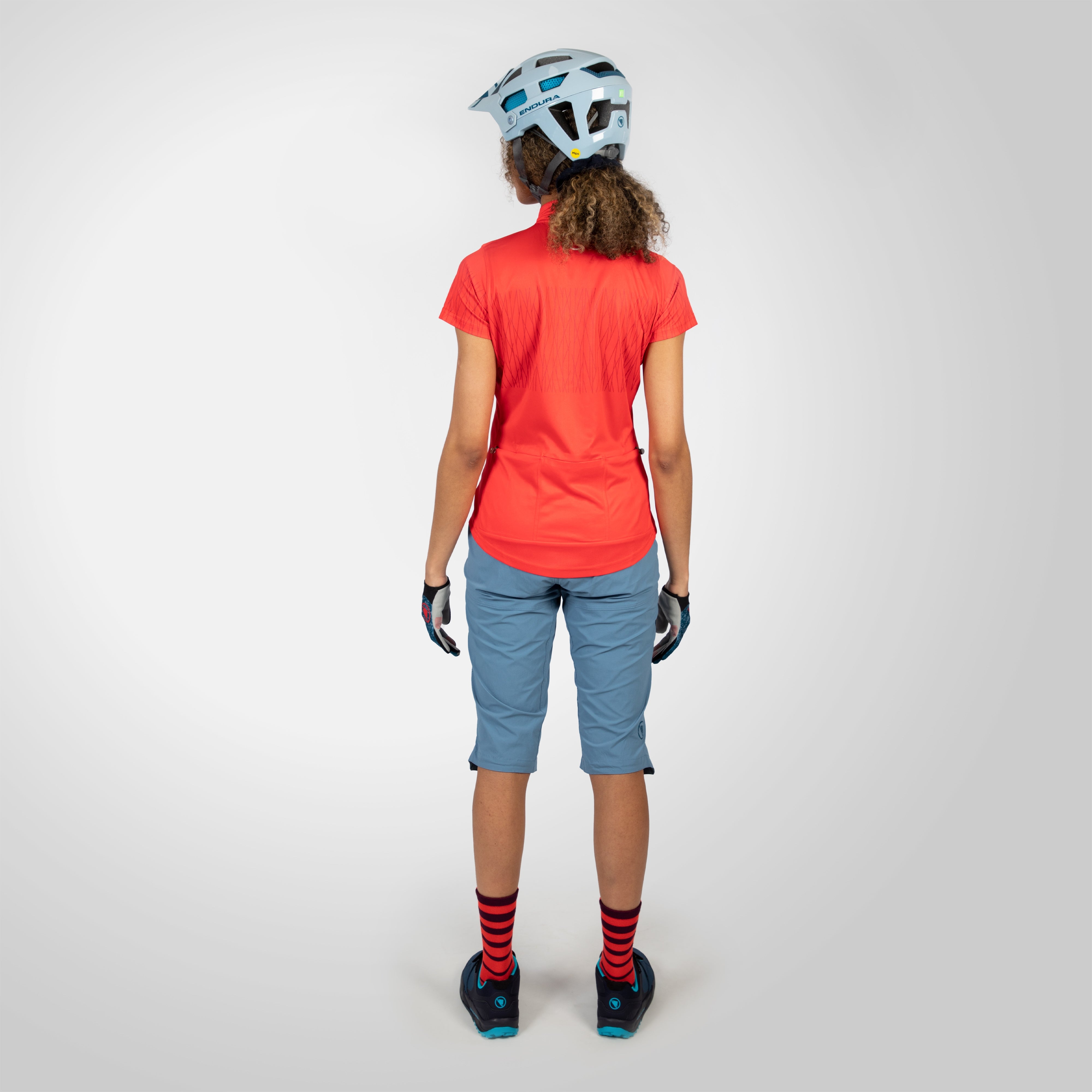 Endura Women's Hummvee Ray S/s Jersey Pomegranate