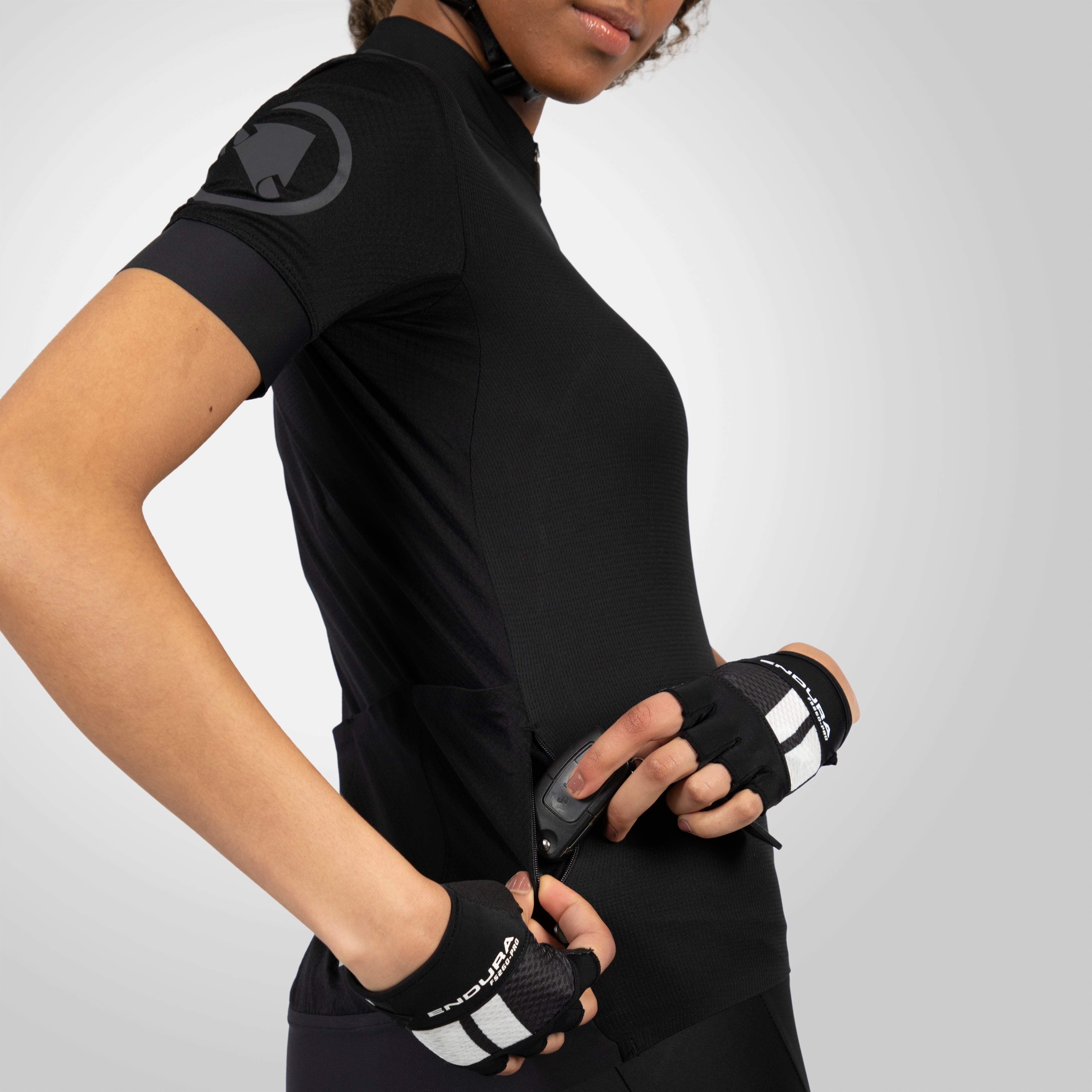 Endura Women's Fs260 S/s Jersey Black