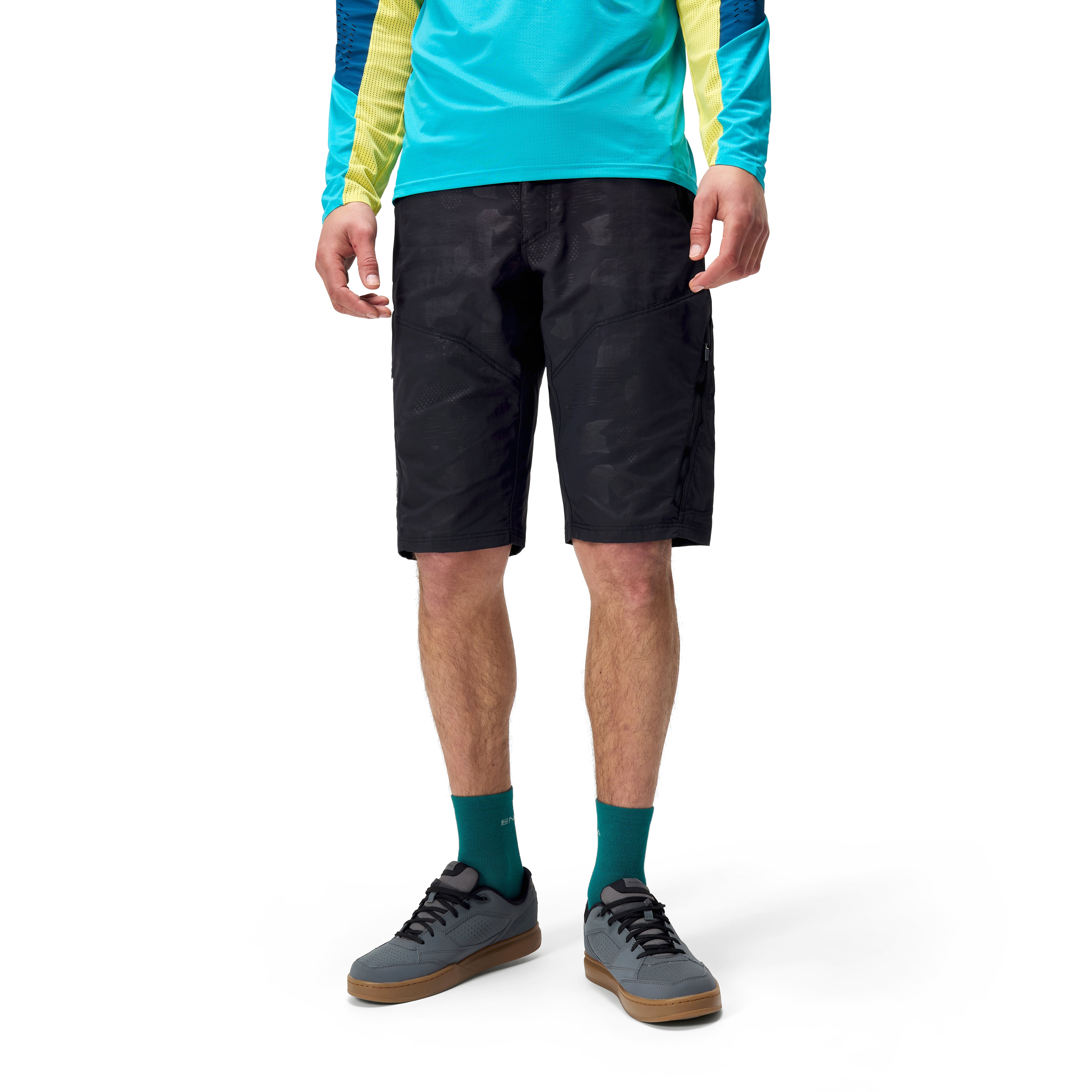 Endura Hummvee Short With Liner Black Camo