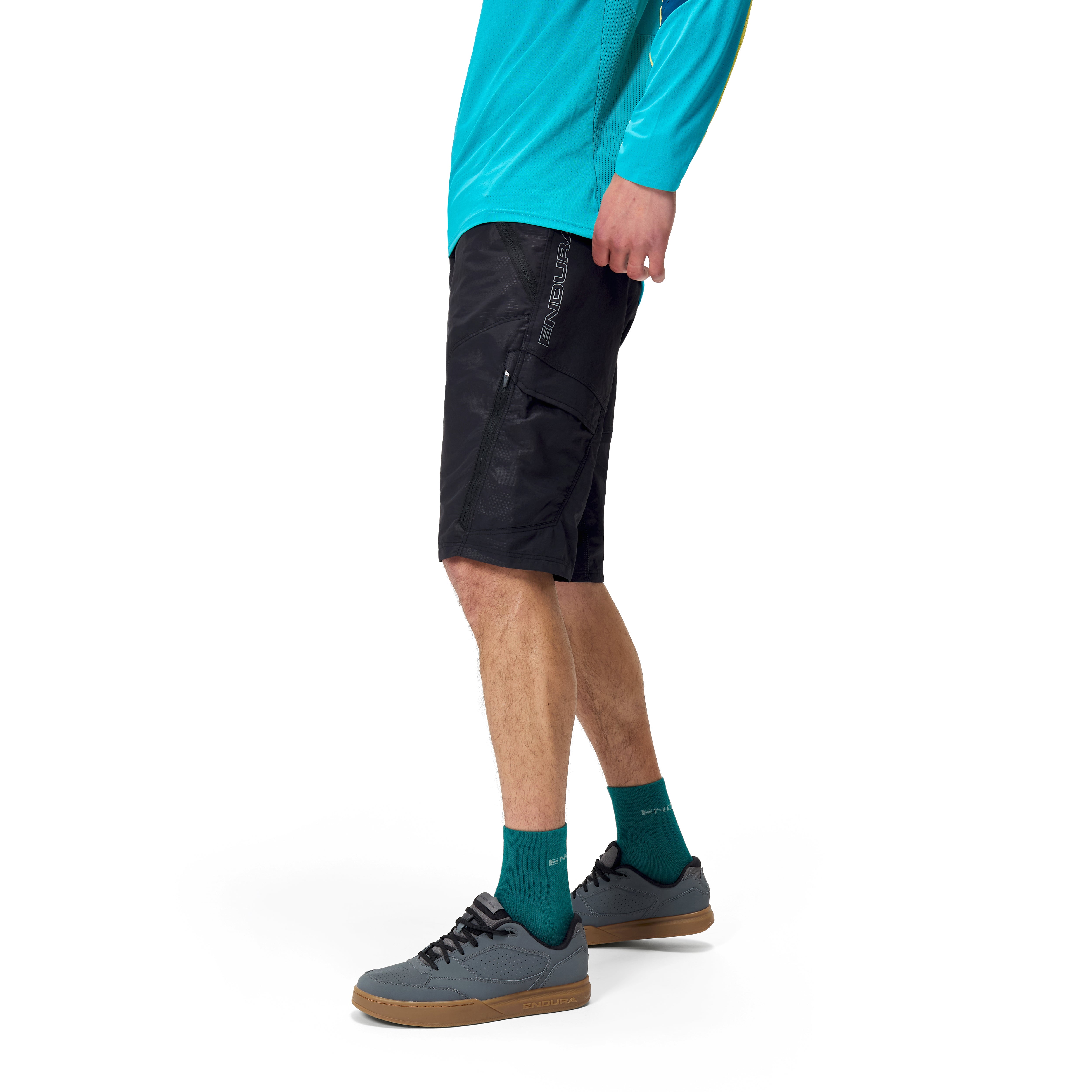 Endura Hummvee Short With Liner Black Camo