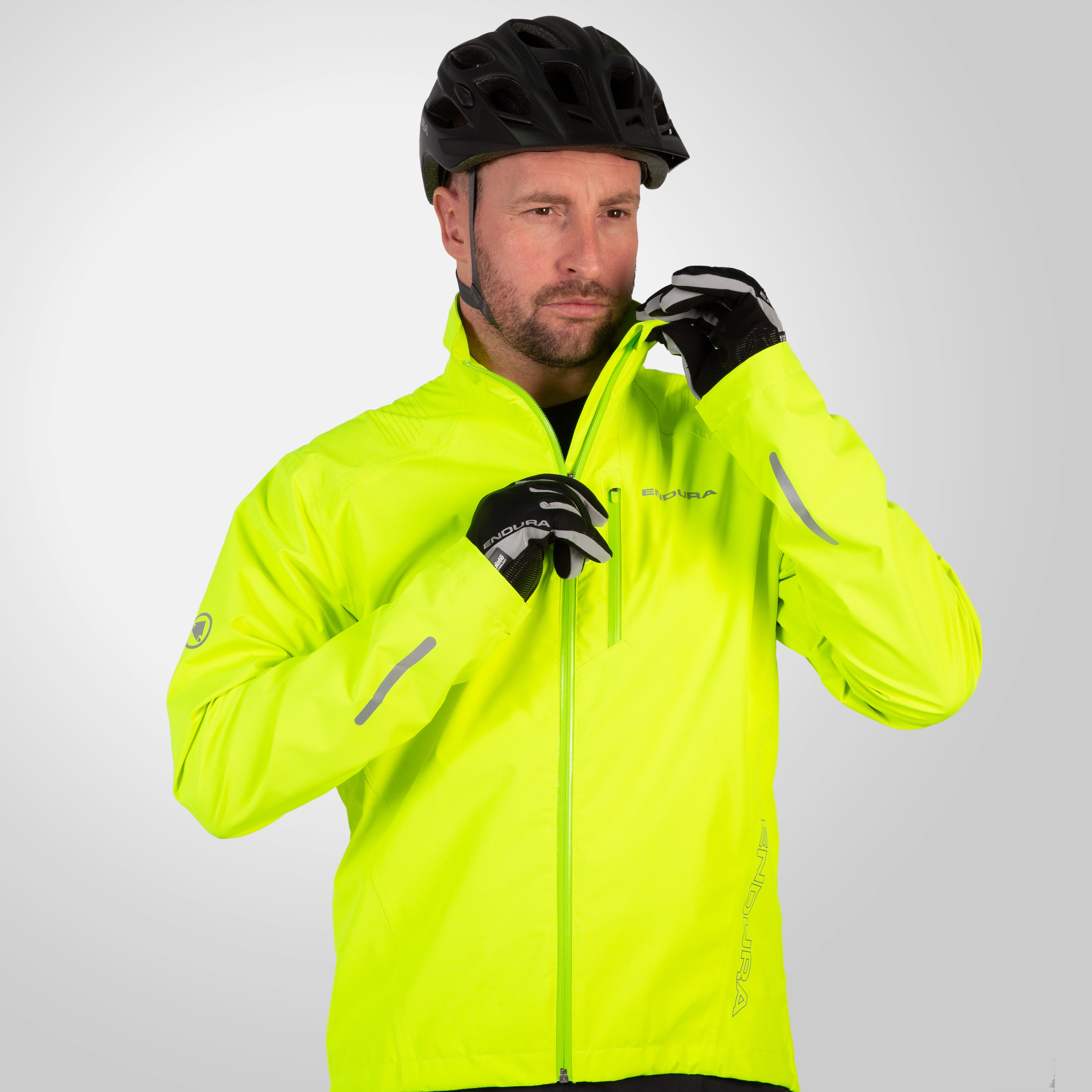 Endura Hummvee Waterproof Jacket Bright Yellow