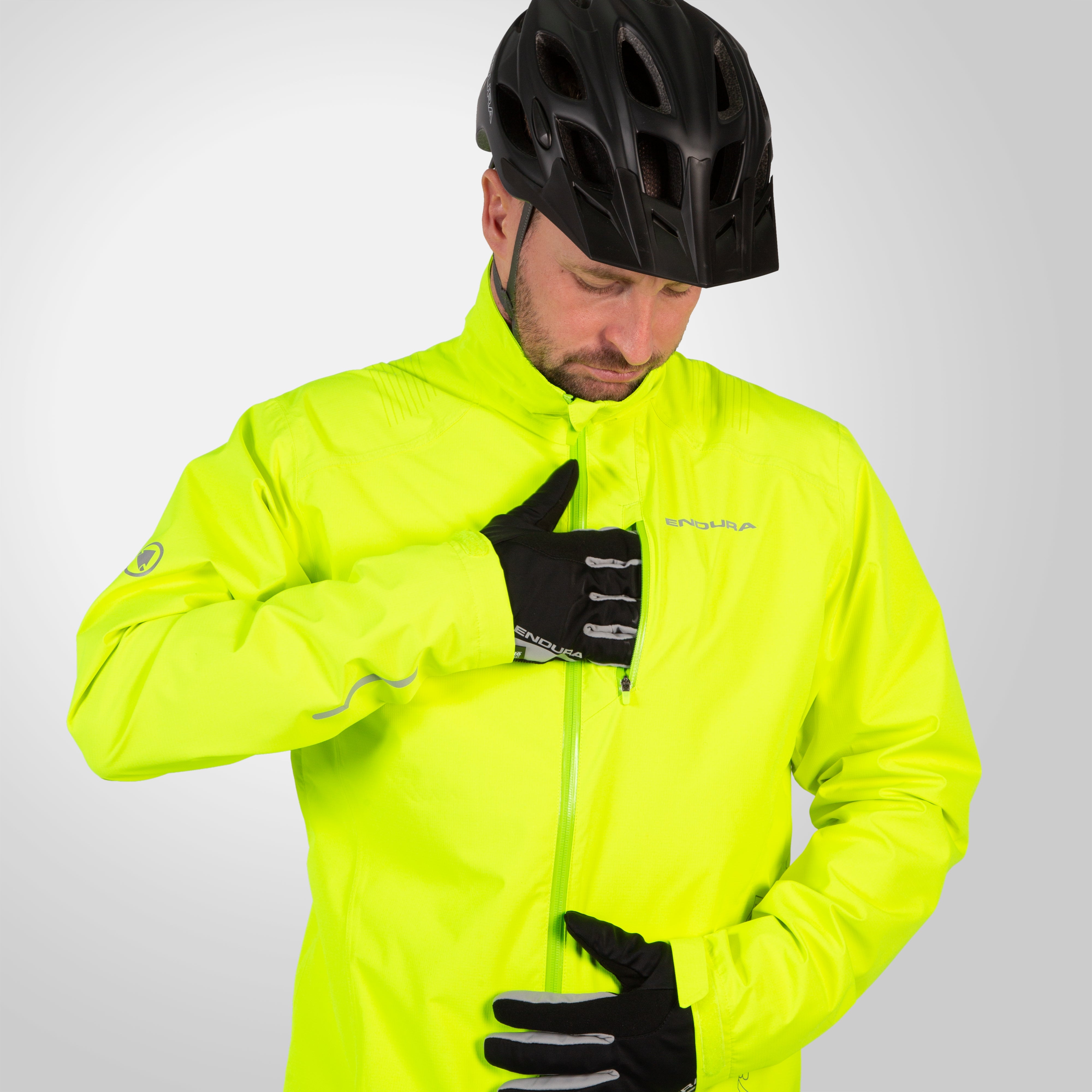 Endura Hummvee Waterproof Jacket Bright Yellow
