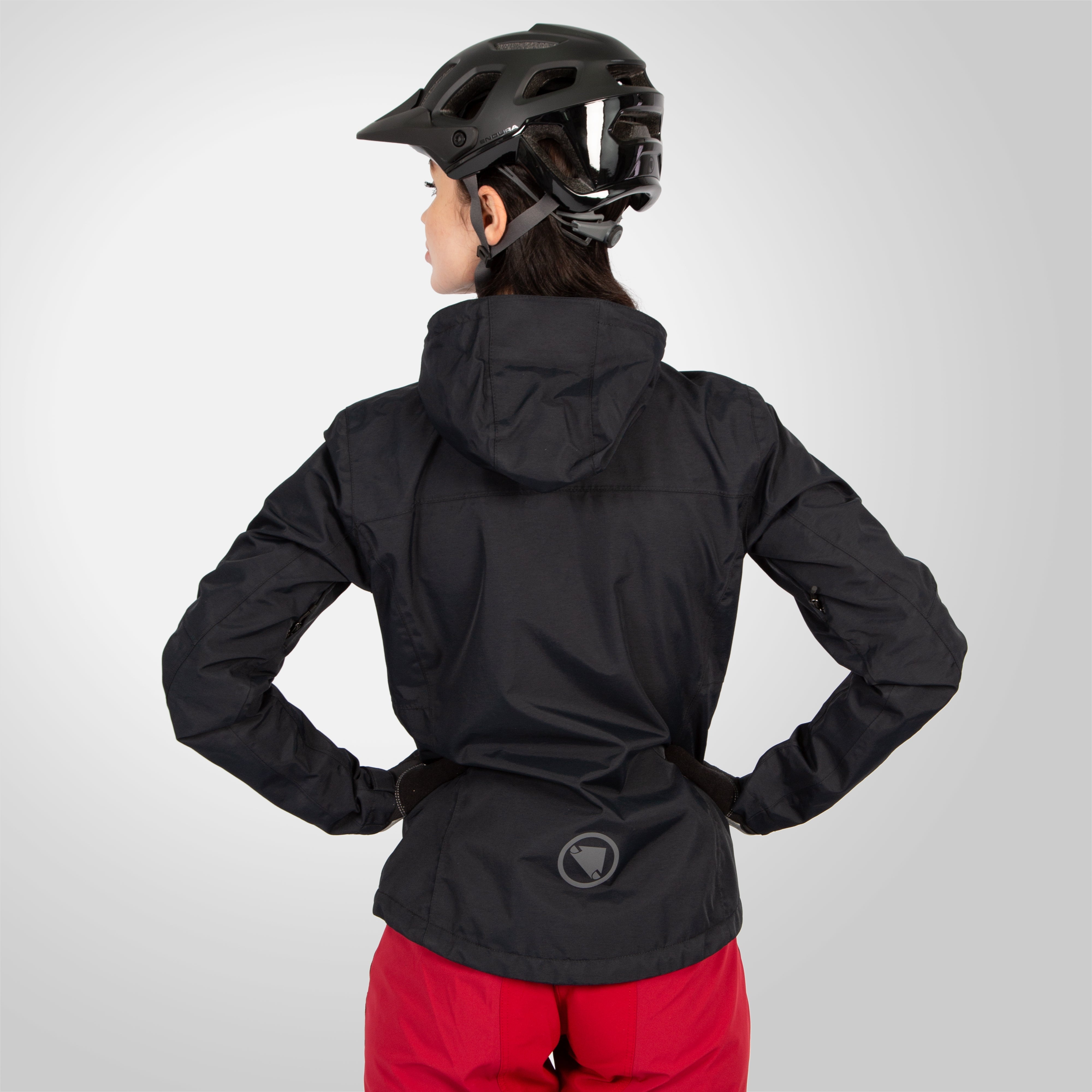 Endura Women's Hummvee Waterproof Hooded Jacket Black