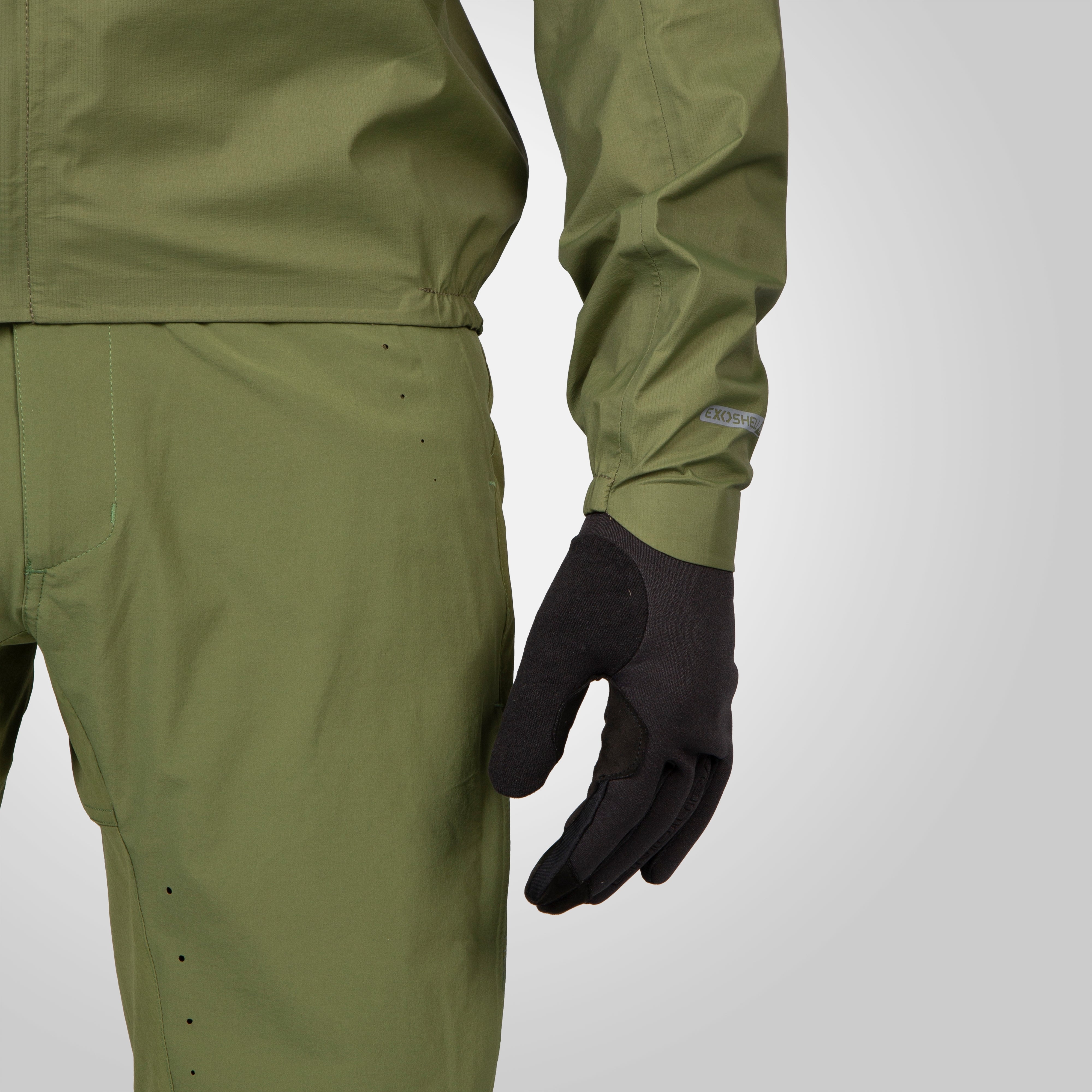 Endura Gv500 Waterproof Jacket Olive Green