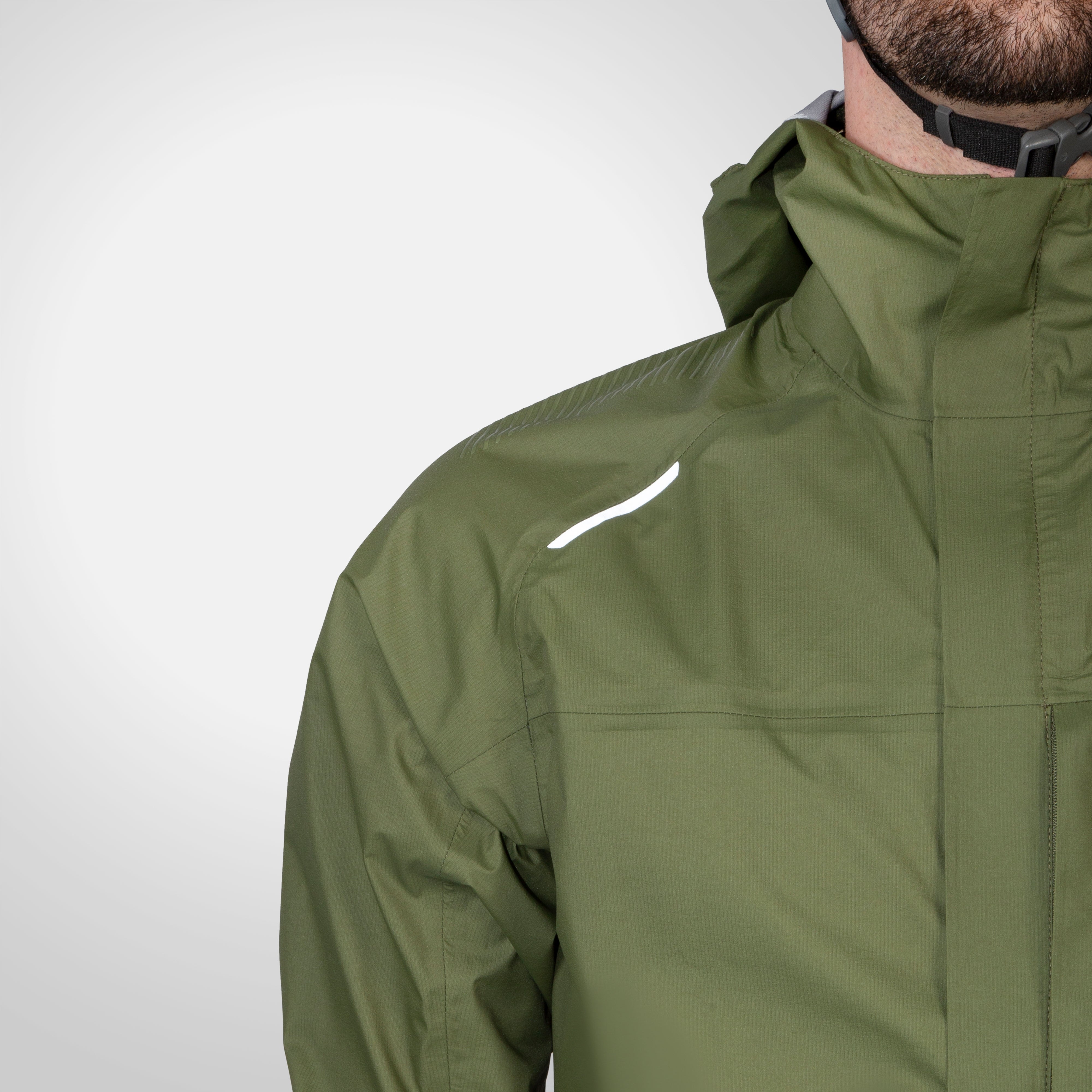 Endura Gv500 Waterproof Jacket Olive Green