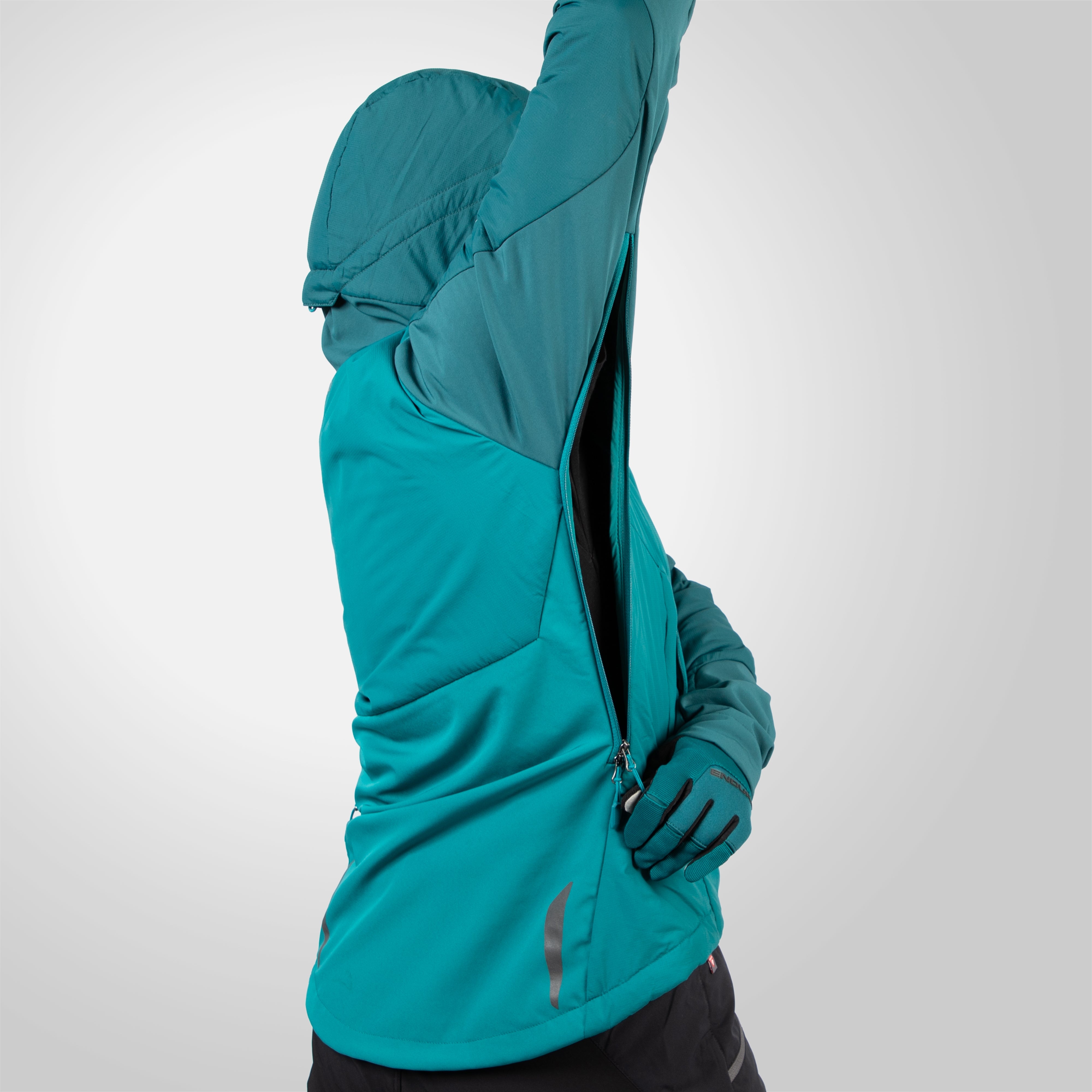 Endura Women's Mt500 Freezing Point Jacket Deep Teal 2XL