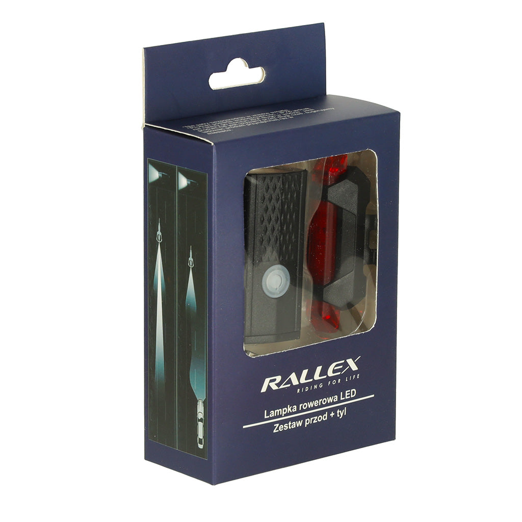 Led Cykellygte Bag-front Sæt Usb
