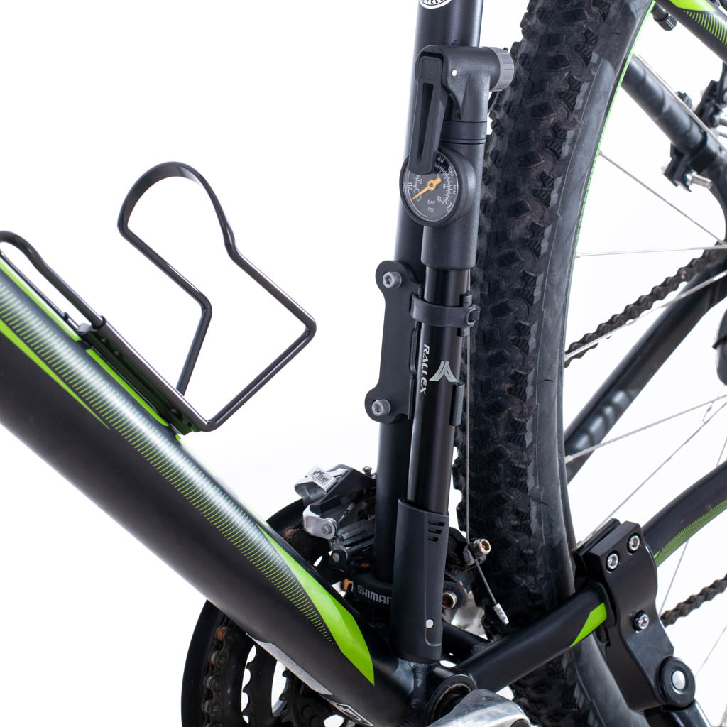 L-brno Cykelpump med tryckmätare Cykelhandtagspump