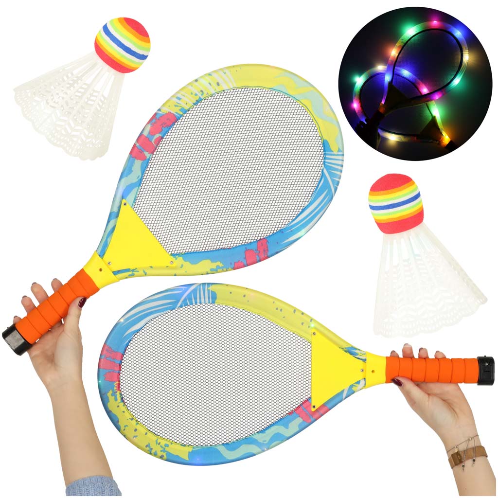Led világító teniszütők + darts
