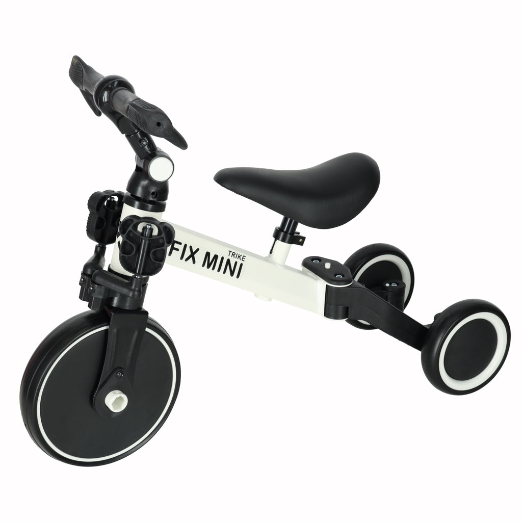Trike Fix Mini Cross-country trehjulet cykel 3-i-1 med pedaler Hvid