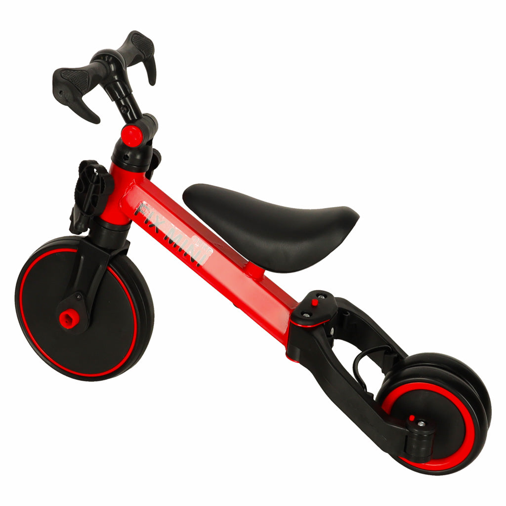 Trike Fix Mini Cross-country driewieler 3 in 1 met pedalen Rood