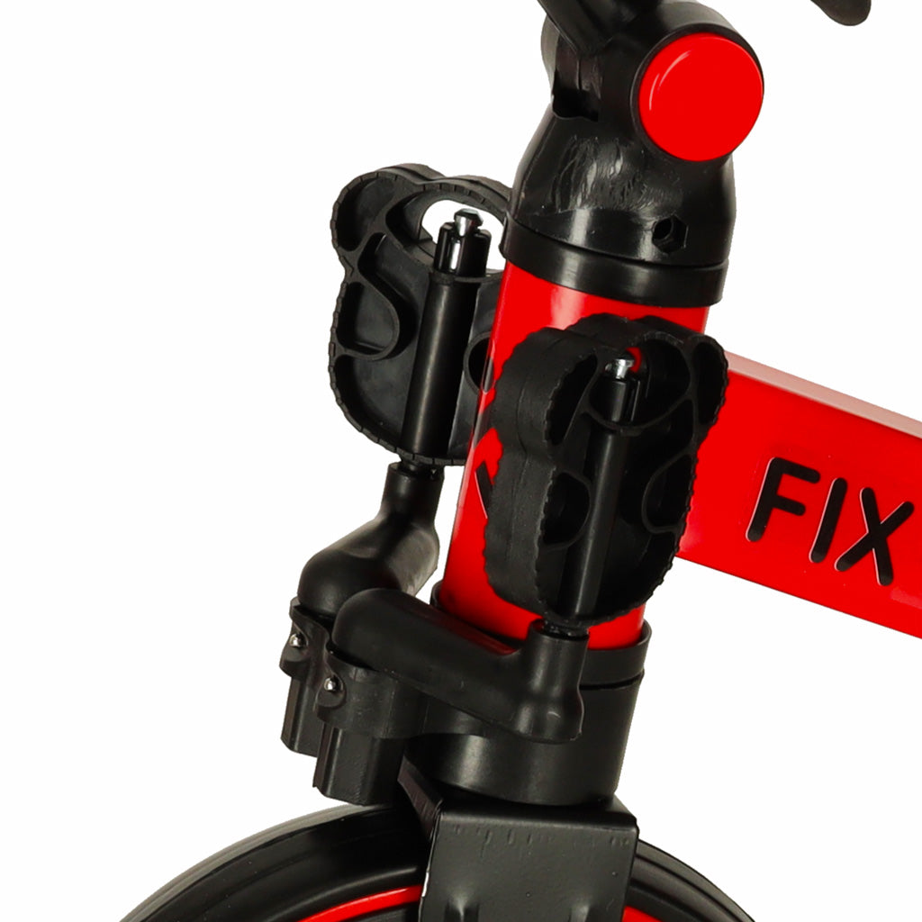 Trike Fix Mini Cross-country driewieler 3 in 1 met pedalen Rood