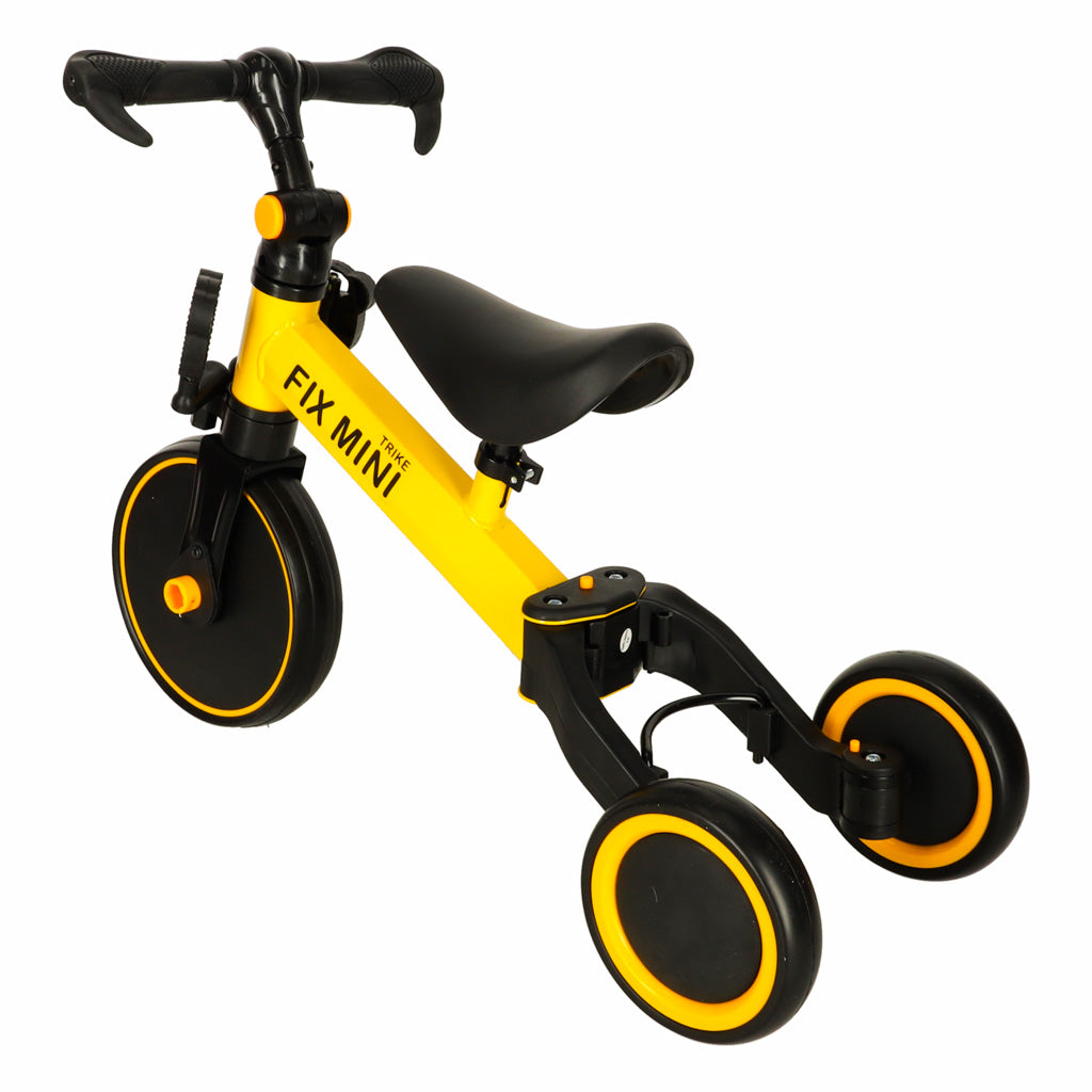 Trike Fix Mini Triciclo De Cross-country 3 En 1 Con Pedales Amarillo