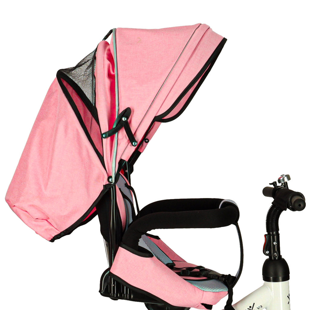 Trike Fix V3 Tricycle 3w1 Stroller Bike 360 Swivel Free Wheel Pink
