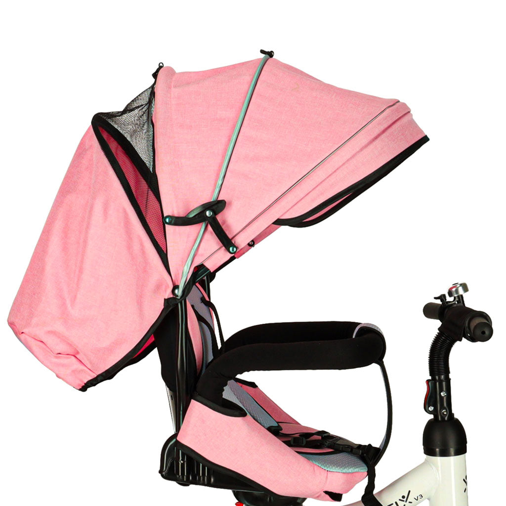 Trike Fix V3 Tricycle 3w1 Stroller Bike 360 Swivel Free Wheel Pink
