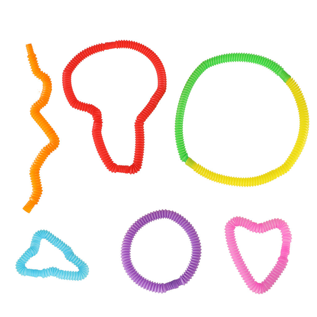 Tubes Sensory Tubes Stretchable Educational Montessori Tubes 8 Pieces