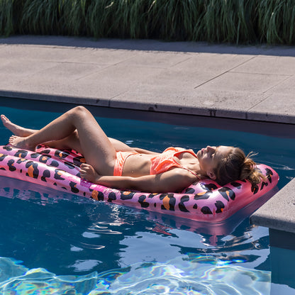 Swim Essentials Pool Float - Rose/guld - Safari Chic - 177 Cm