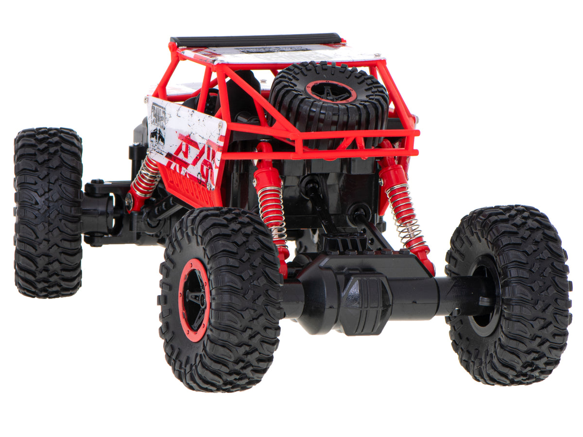 Rc Car Rock Crawler Hb 2.4ghz 1:18 Red