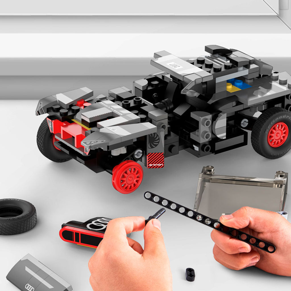 Rc Car 1:30 Audi Rs Q E-tron Blocks