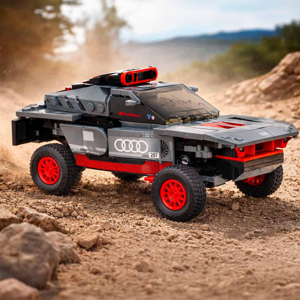 Rc Car 1:30 Audi Rs Q E-tron Blocks