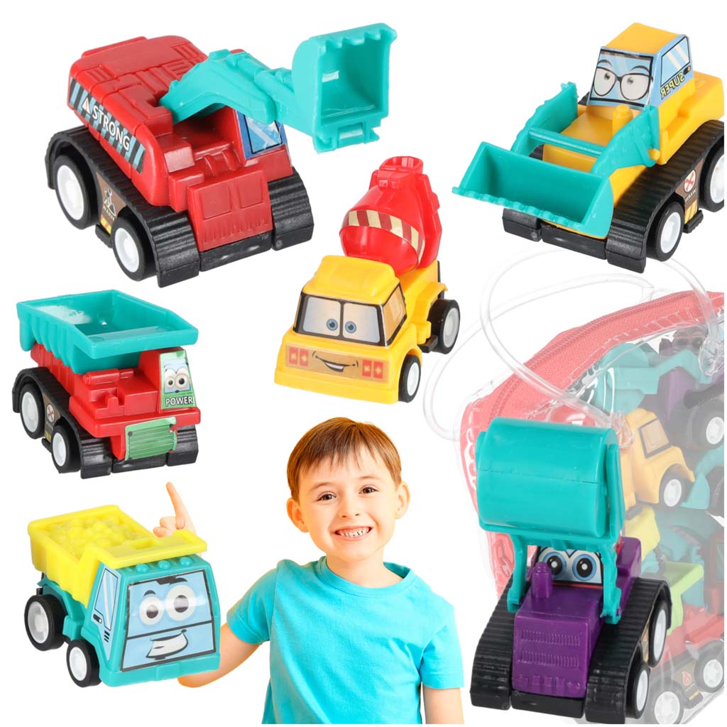 Car With Drive Construction Machinery 6pcs