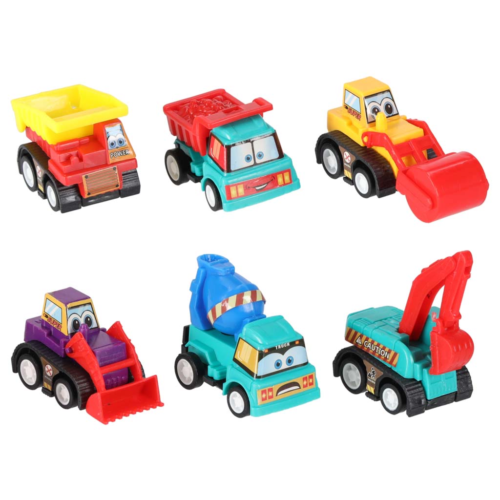 Car With Drive Construction Machinery 6pcs
